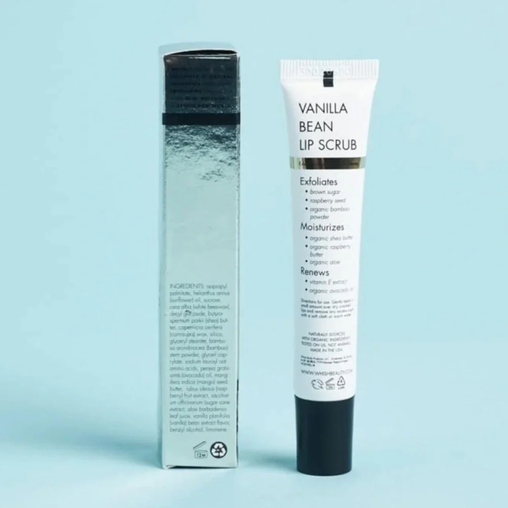 Whish Vanilla Bean Lip Scrub